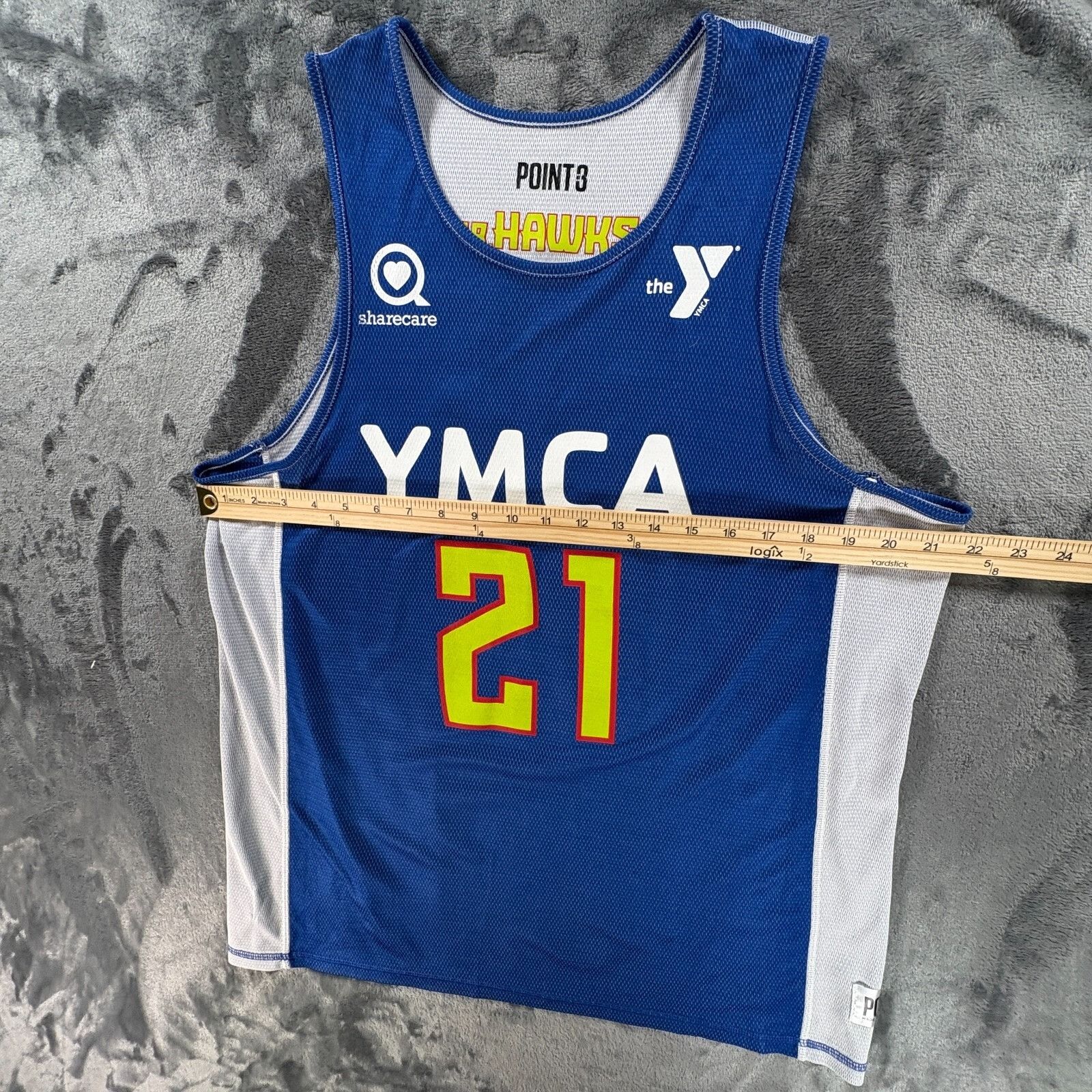 Other Point 3 Reversible Basketball Jersey Men M Atlanta Hawks Dom Size US M / EU 48-50 / 2 - 6 Thumbnail