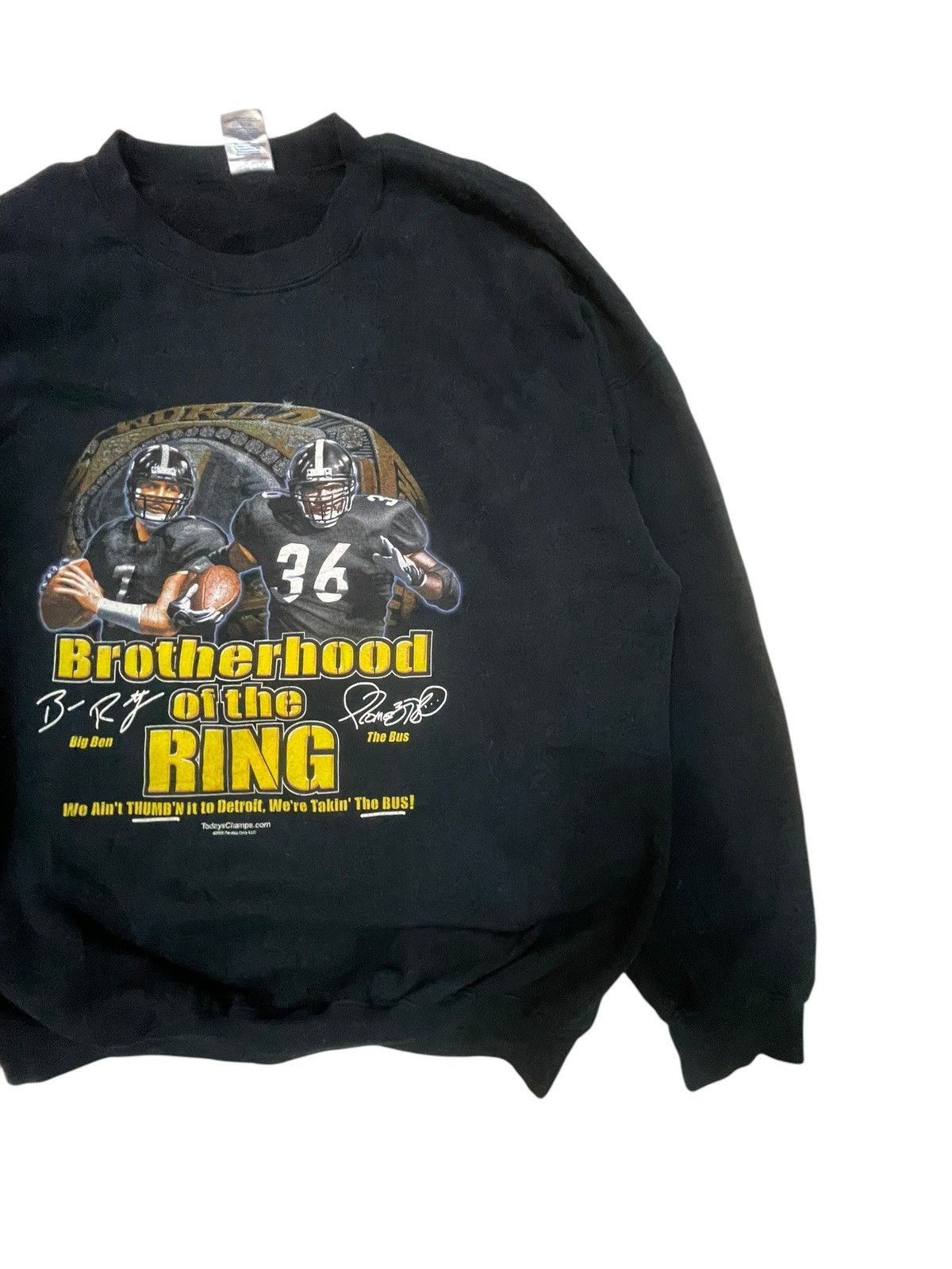 NFL × Vintage Vintage NFL Steelers Sweatshirt Size US XXL / EU 58 / 5 - 3 Thumbnail