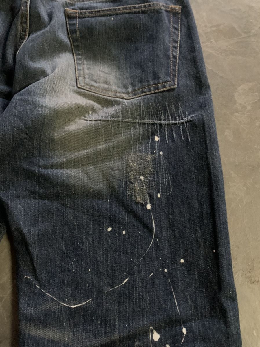 Takeo Kikuchi TAKEO KIKUCHI vintage rusty splatter patchwork boro sashiko Size US 34 / EU 50 - 18 Thumbnail