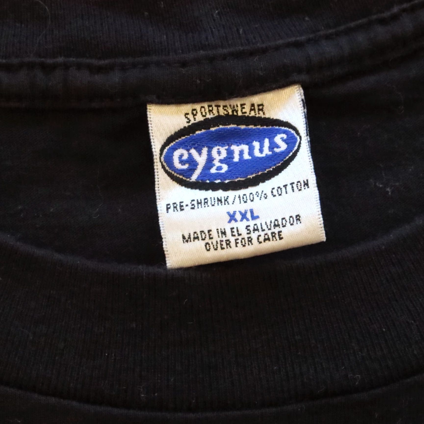 Vintage VINTAGE Cygnus T-Shirt Mens 2XL Black Alice in Wonder Land Shirt Grunge Deviant 90s Size US XXL / EU 58 / 5 - 7 Thumbnail