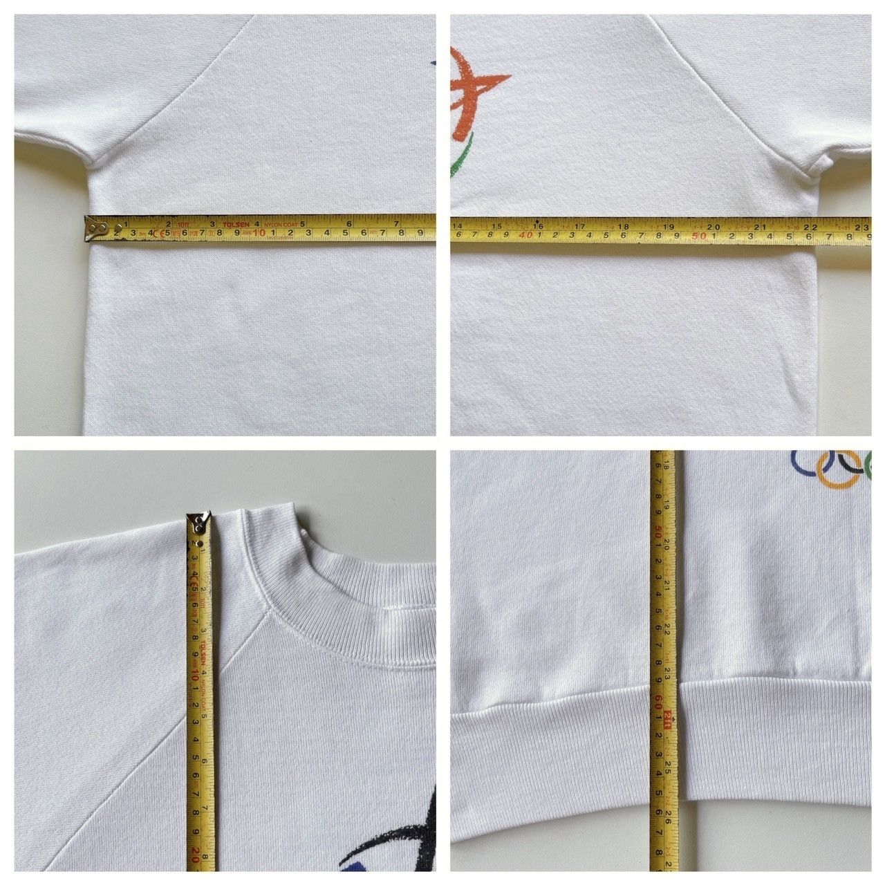 Vintage 90s Atlanta olympic games 1996 sweatshirt/ L Size US L / EU 52-54 / 3 - 9 Thumbnail