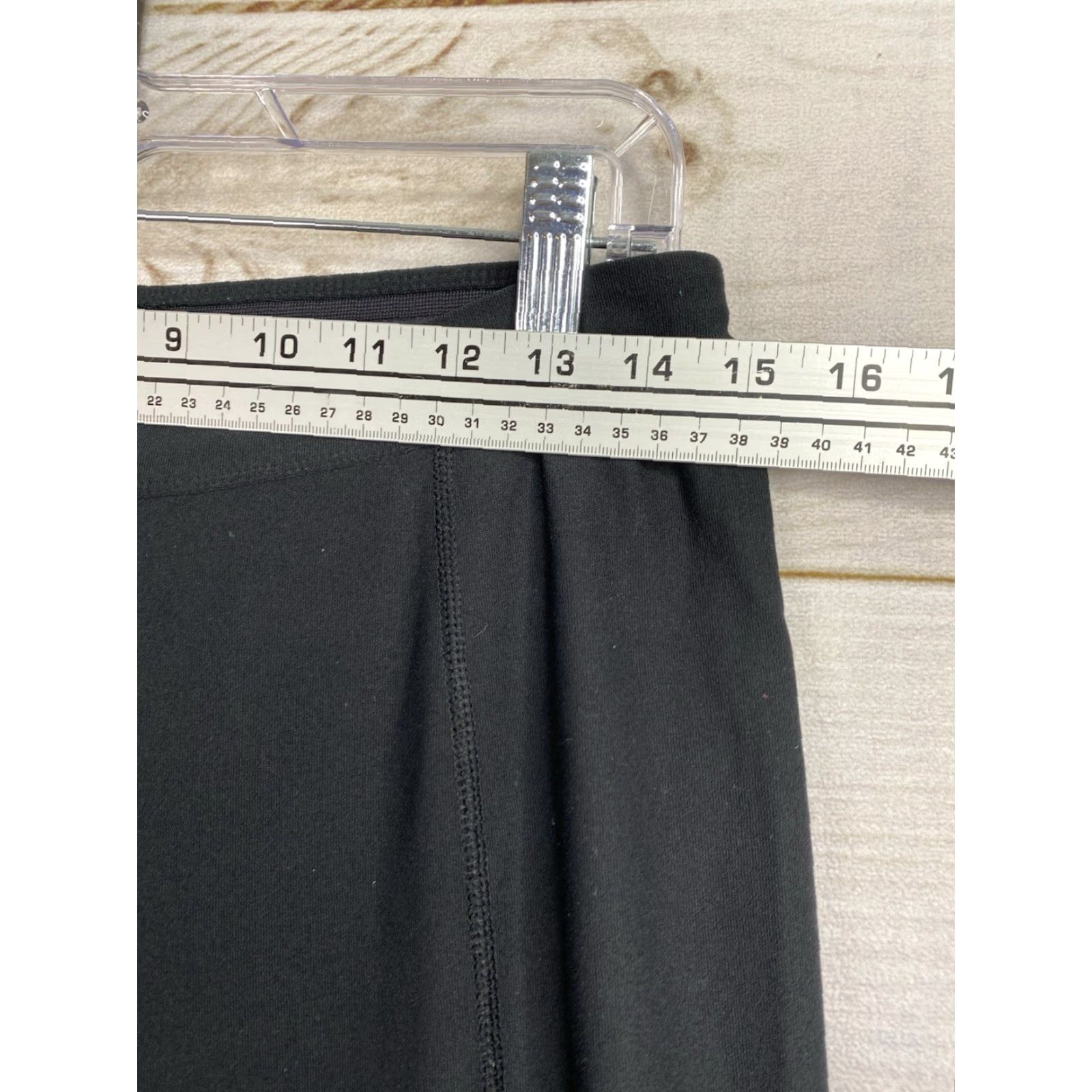 Nike Nike Dri-FIT Leggings Womens M Black Reflective Running Yoga Gym Pants Size 32" / US 10 / IT 46 - 6 Thumbnail