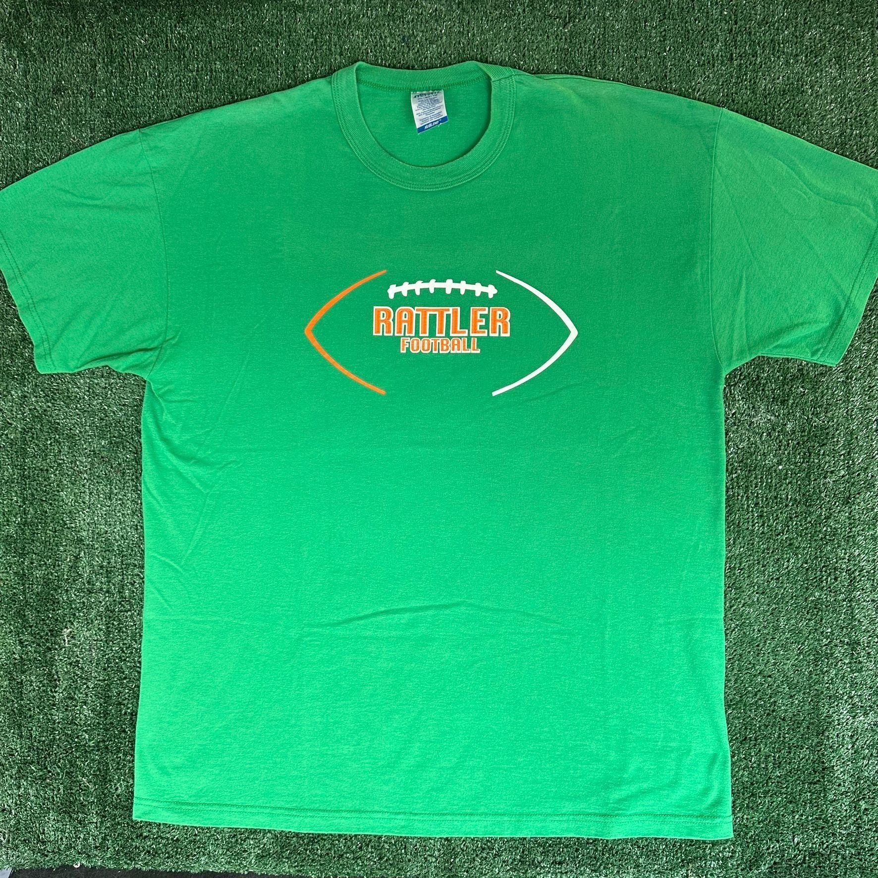 Russell Athletic Vintage FAMU Rattlers Football T-Shirt Green Florida A&M Tee Size US XL / EU 56 / 4 - 1 Thumbnail