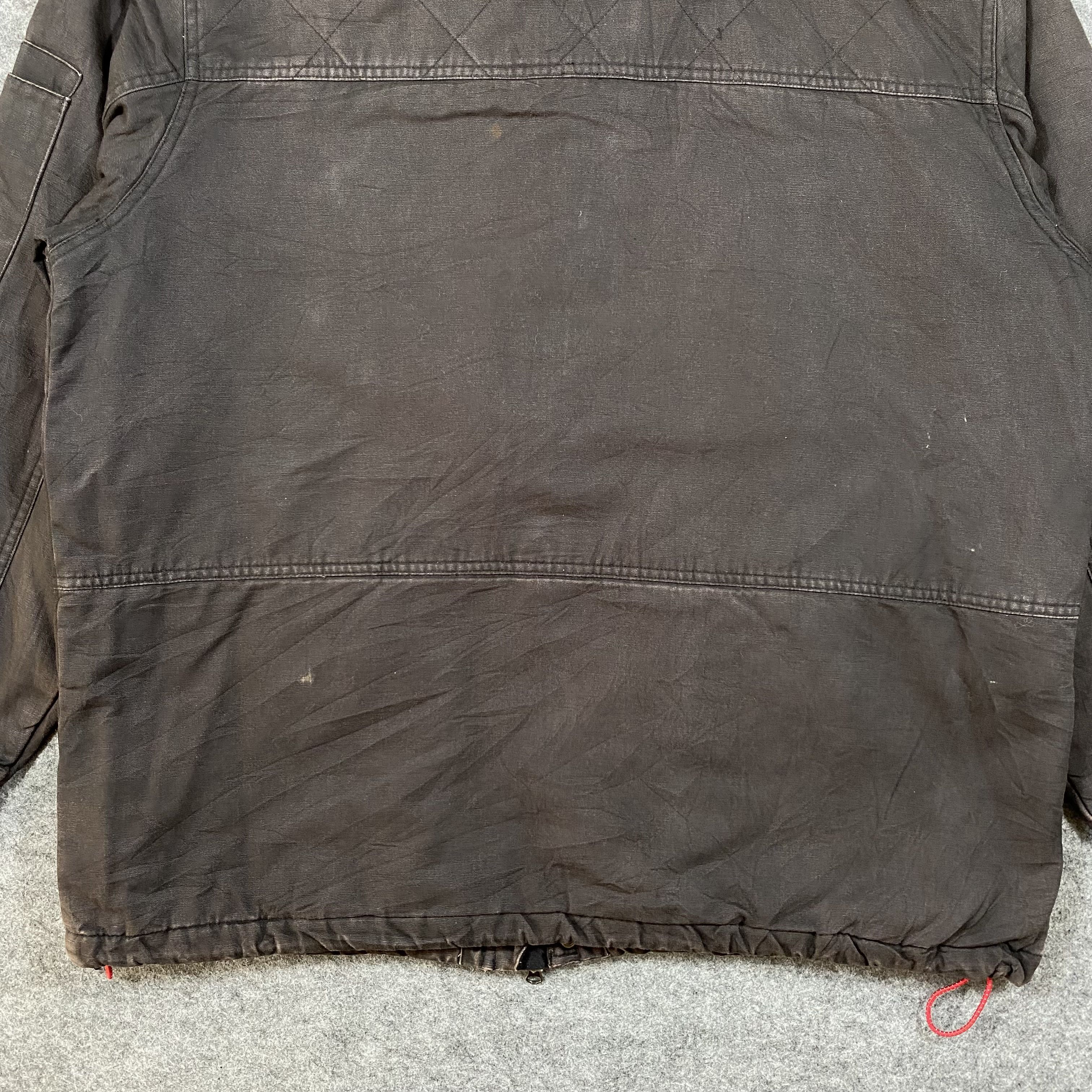 Tommy Hilfiger VTG Tommy Hilfiger Waxed Utility Hooded Field Jacket-J662 Size US XL / EU 56 / 4 - 9 Thumbnail