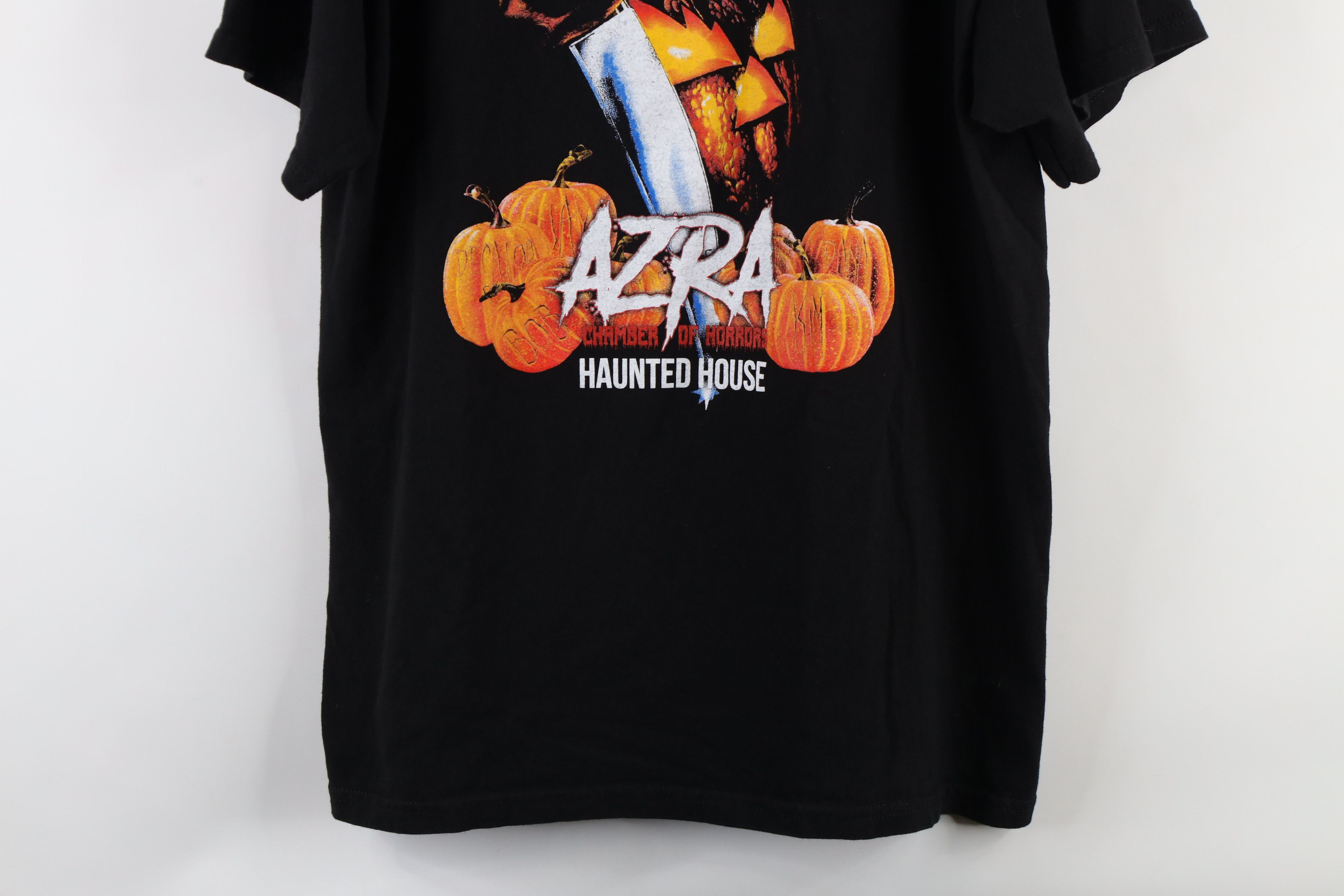 Vintage Vintage Streetwear Chamber of Horrors Haunted House T-Shirt Size US L / EU 52-54 / 3 - 3 Thumbnail