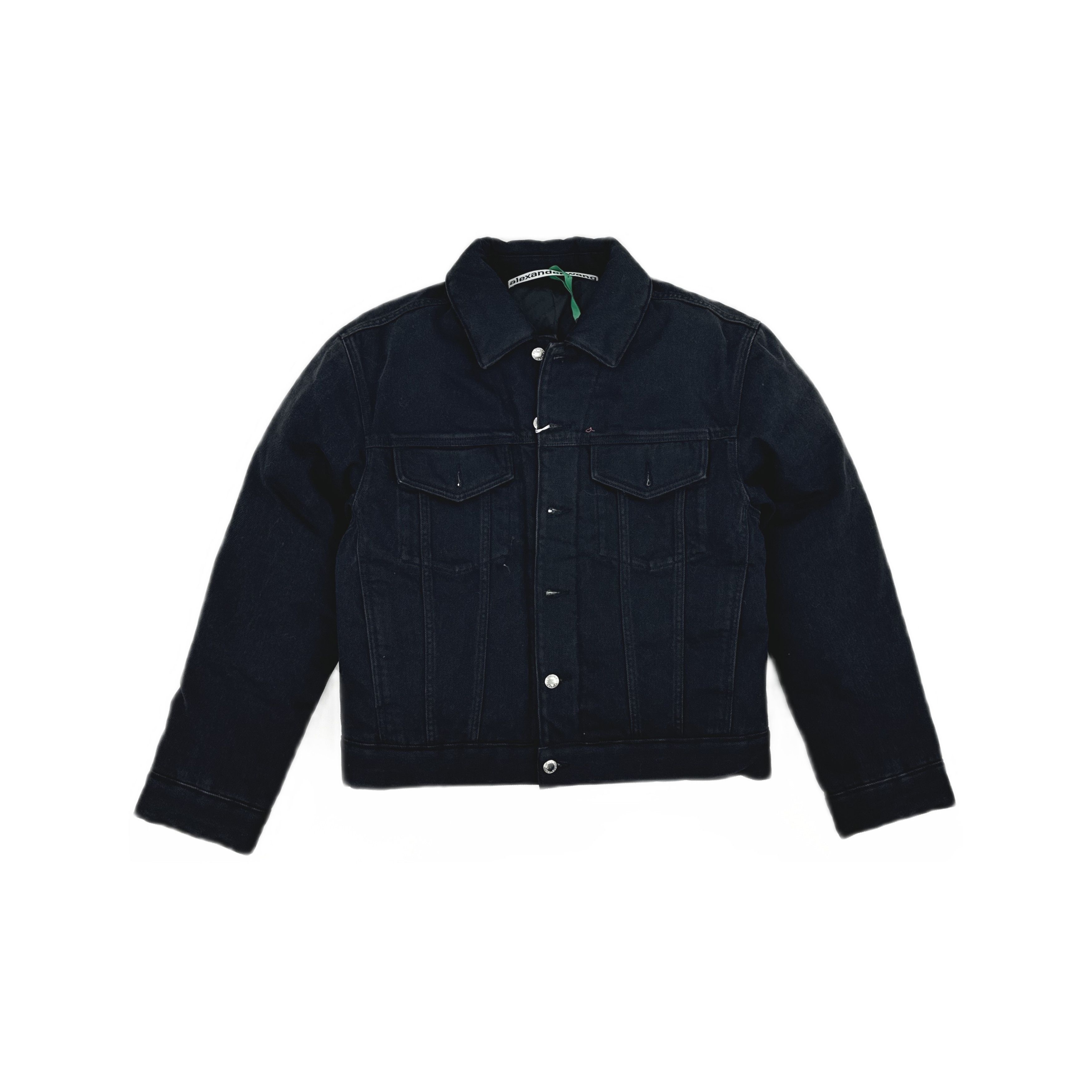 Alexander Wang Alexander Wang Padded Denim Trucker Jacket Size S Size US S / EU 44-46 / 1 - 1 Thumbnail