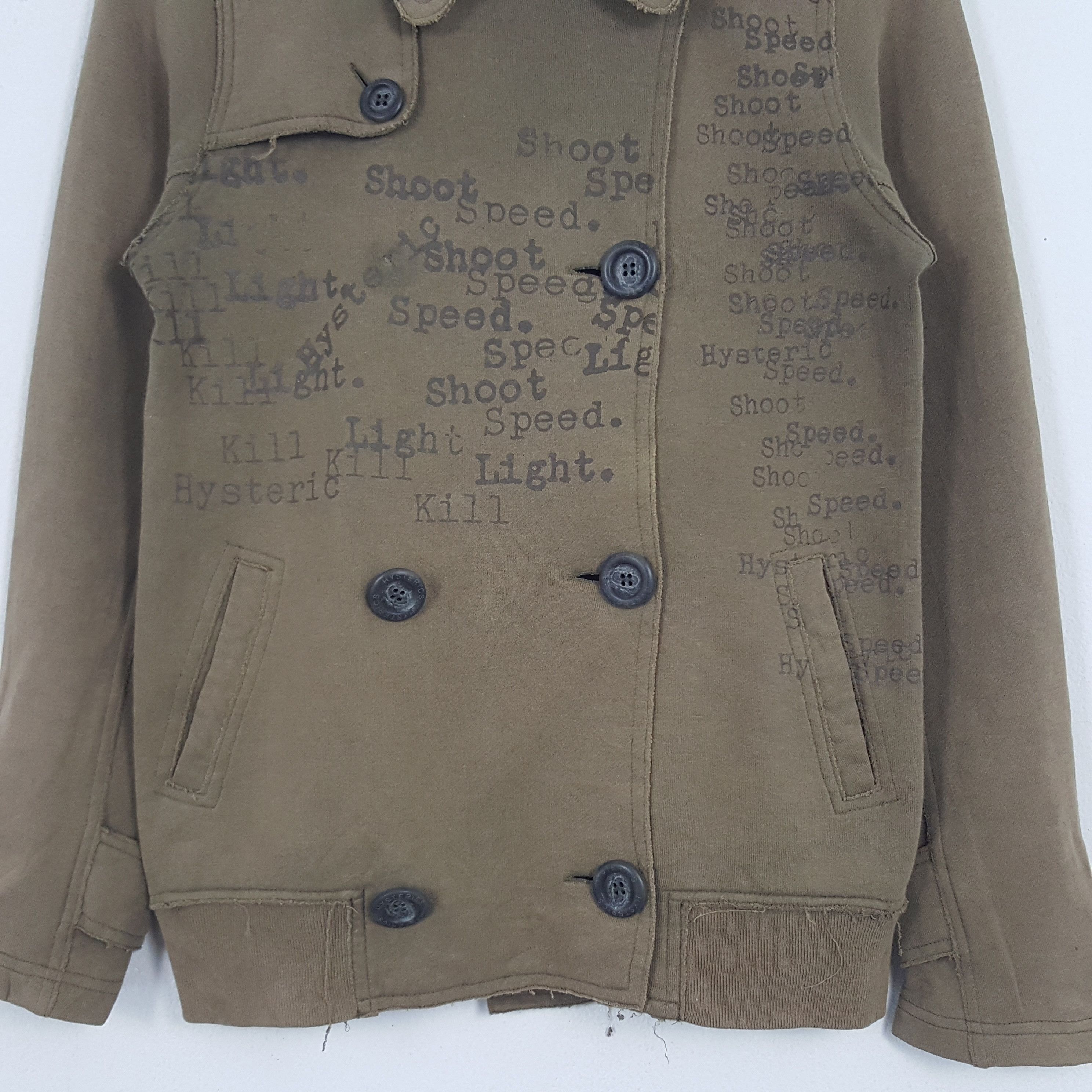 Hysteric Glamour × Japanese Brand × Vintage Vintage Hysteric Glamour Japanese Brand Naked Jacket Size US XS / EU 42 / 0 - 4 Thumbnail