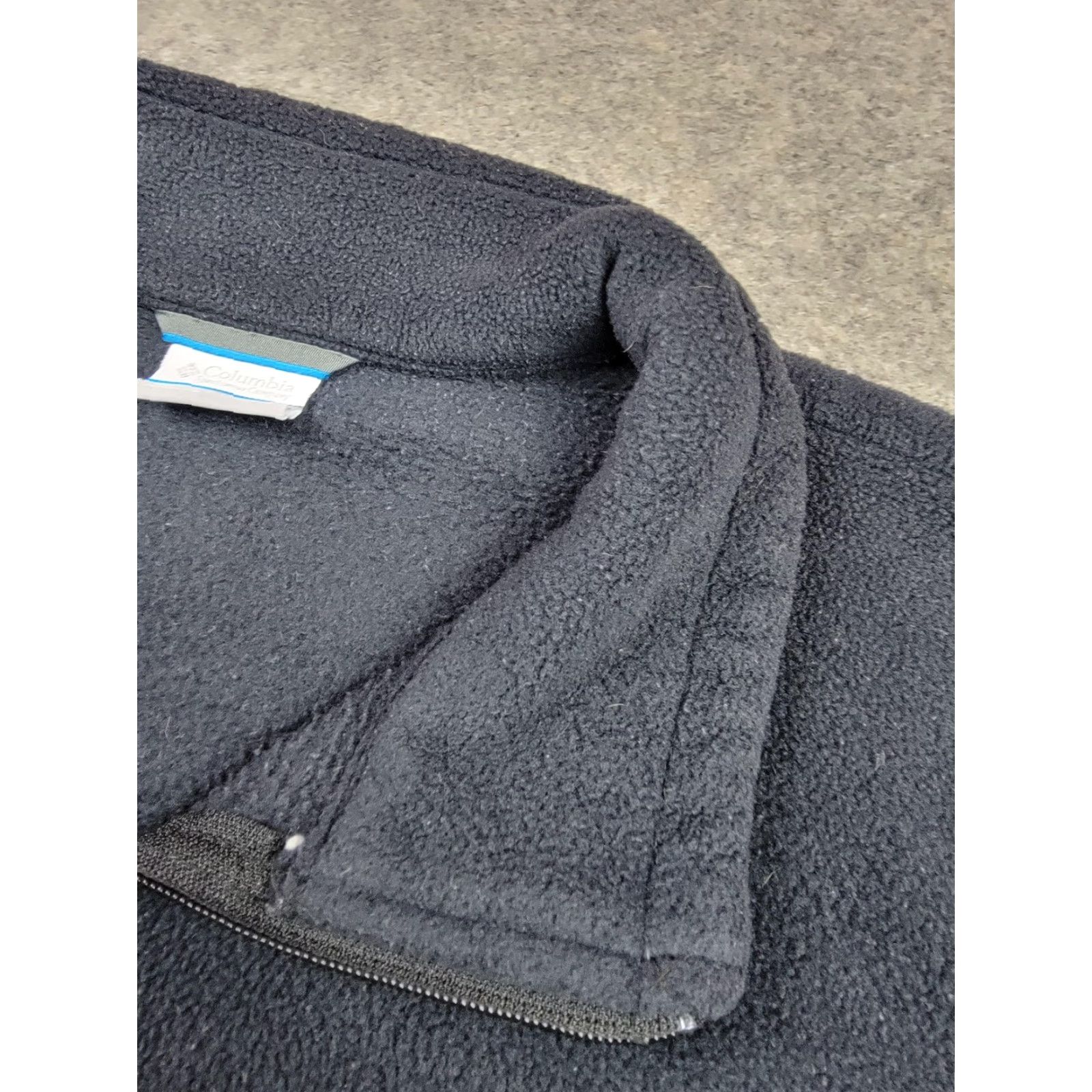 Layer 8 Columbia Jacket Mens 2XL Black Full Zip Fleece Outdoor Hiking Warm XXL Layer Size US XXL / EU 58 / 5 - 4 Thumbnail
