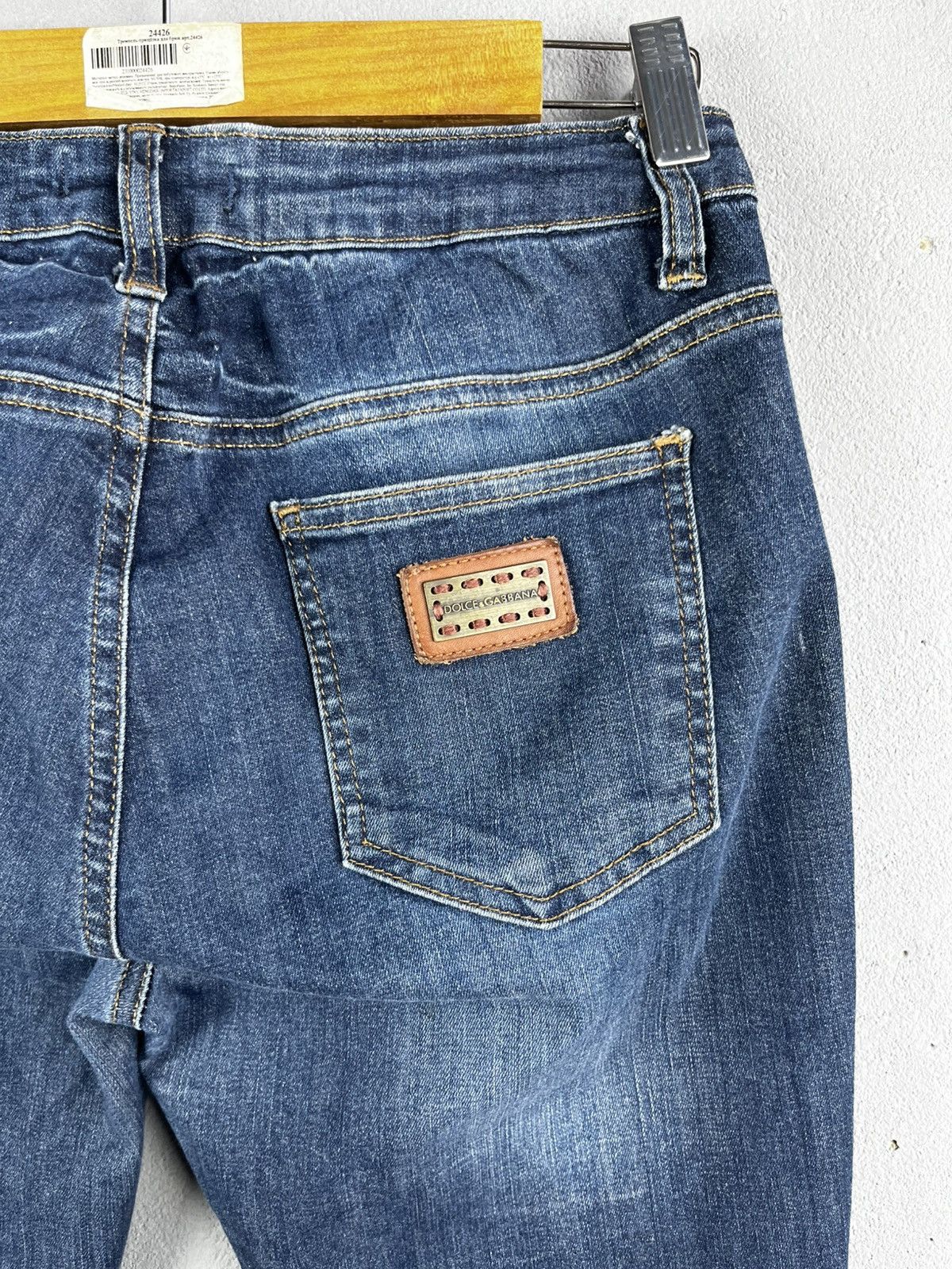 Dolce & Gabbana Dolce Gabbana y2k denim pants Size 27" / US 4 / IT 40 - 2 Thumbnail