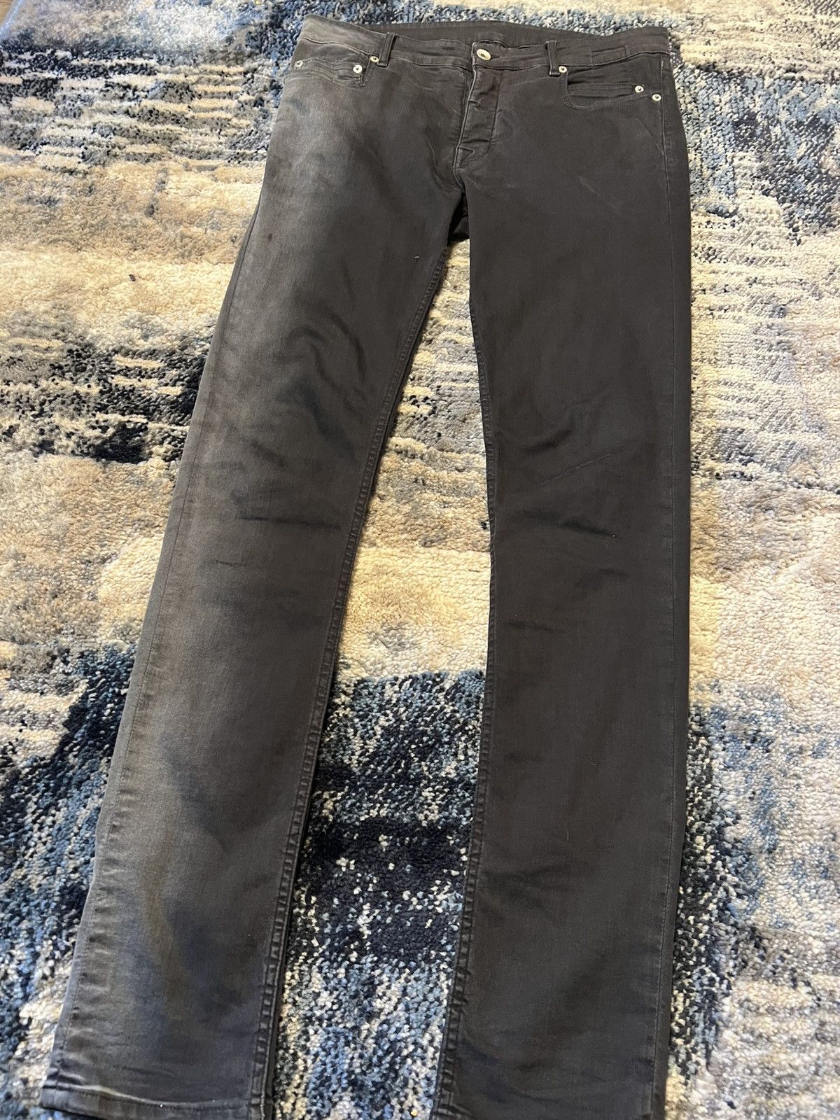 Rick Owens Rick Owens FW20 Gradient Tyrone Denim Size US 31 - 2 Thumbnail