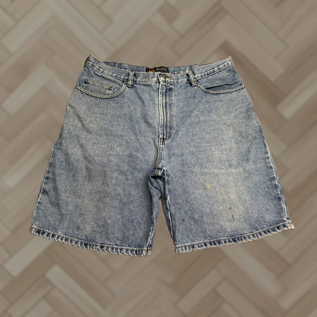 Route 66 VINTAGE Route 66 Blue Denim Jorts Shorts Men’s Size 36 Relaxed Fit 100% Cotton 90s Casual Size US 36 / EU 52 - 1 Thumbnail
