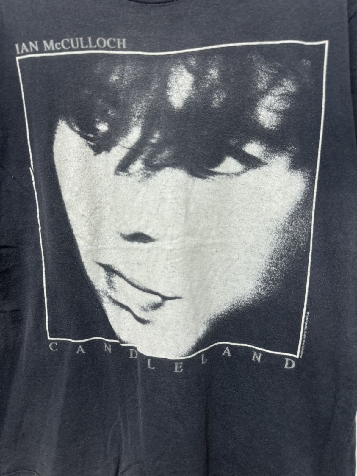 Band Tees × Vintage Vintage 90’s Ian Mcculloch Echo And Bunnymen Candeland Tee Size US L / EU 52-54 / 3 - 2 Thumbnail