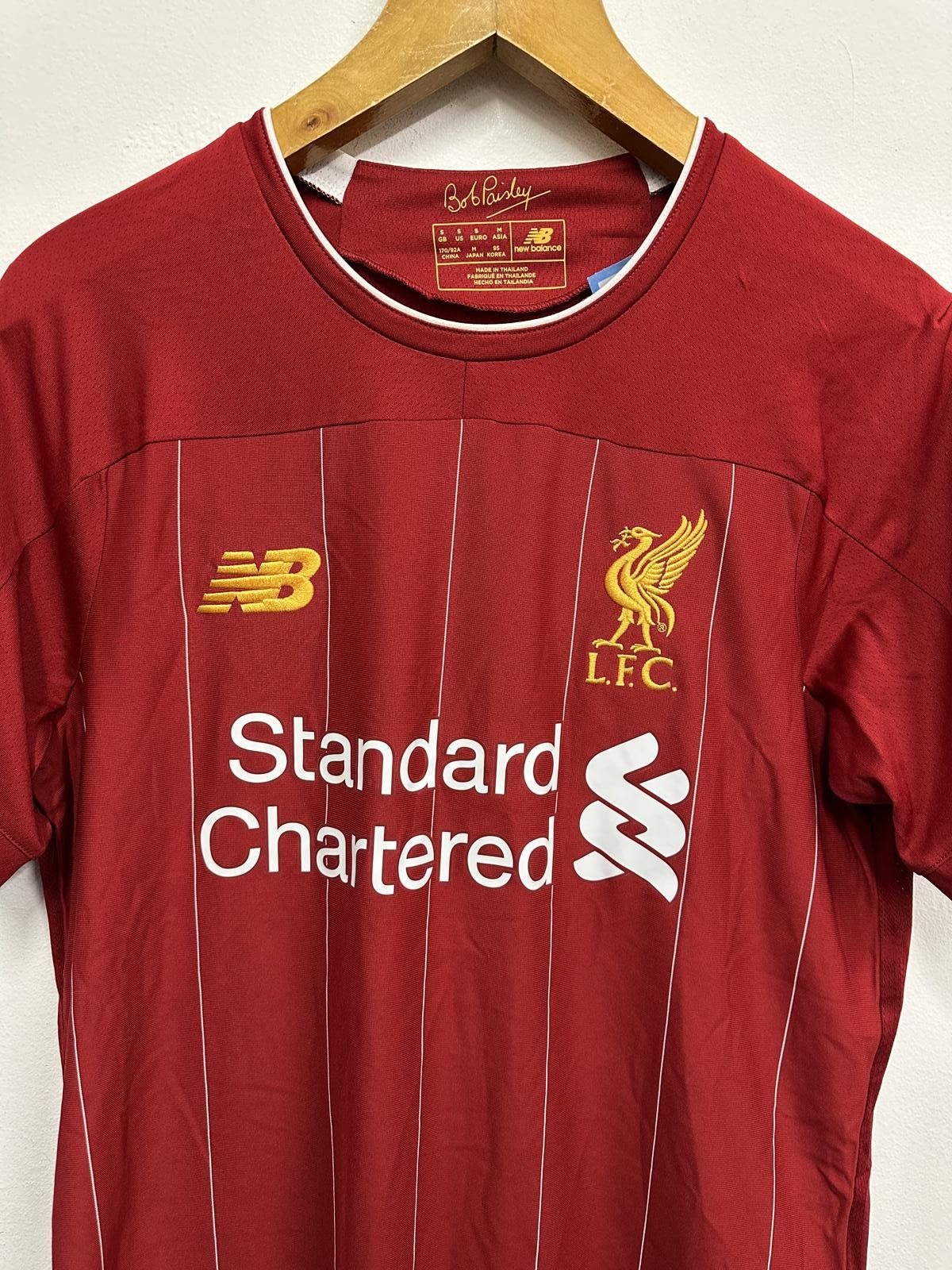New Balance Liverpool FC Home Football Shirt Red Size M Size US M / EU 48-50 / 2 - 3 Thumbnail