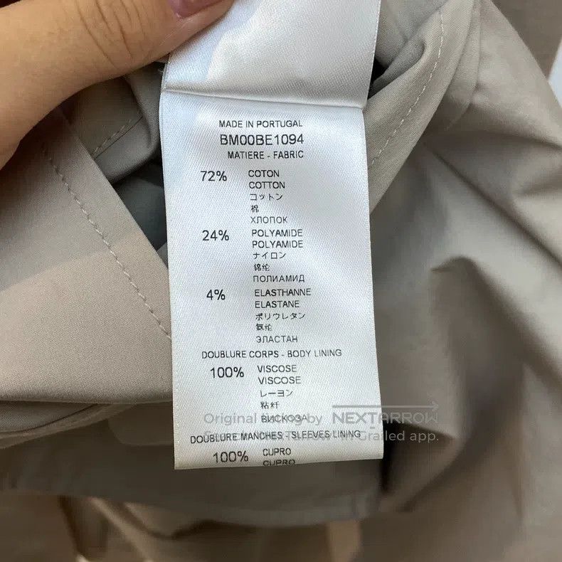 Givenchy Givenchy Printed Color-blocked Trench Coat Size US M / EU 48-50 / 2 - 6 Thumbnail