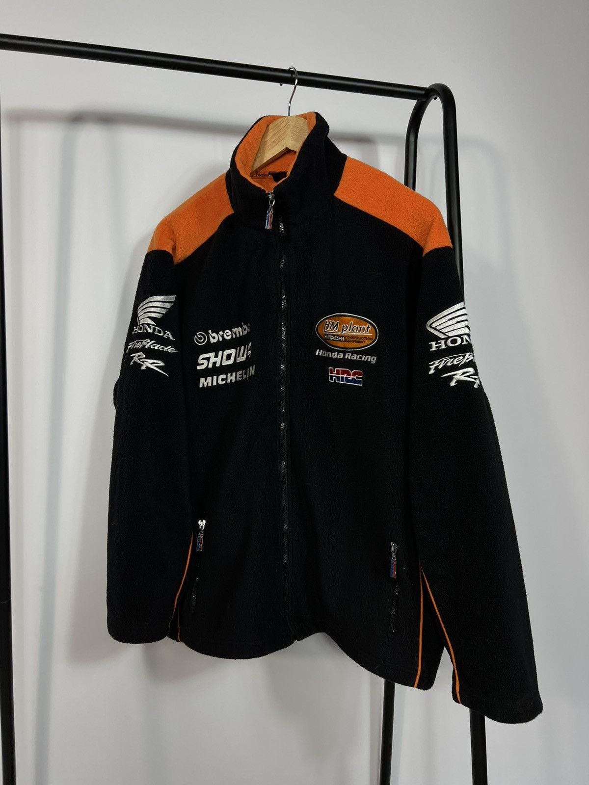Honda Rare Honda Racing Fleece Jacket HM Plant Moto Style Nascar Size US M / EU 48-50 / 2 - 9 Thumbnail