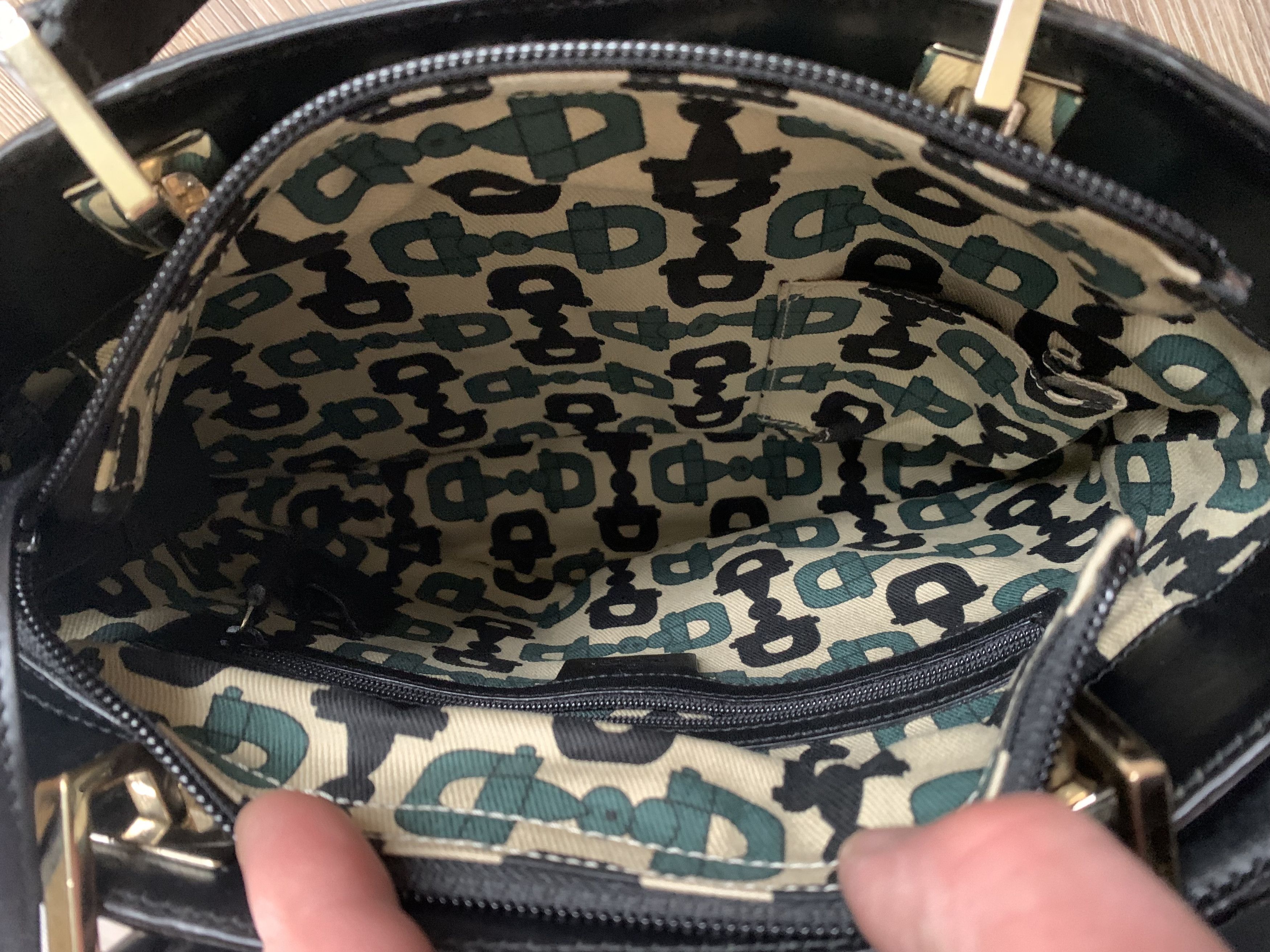 Gucci Vintage Gucci Guccissima Monogram Black Leather Handbag Size ONE SIZE - 12 Thumbnail