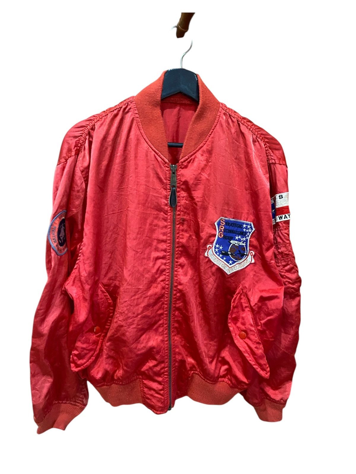 VINTAGE 90S MA1 BOMBER JACKET