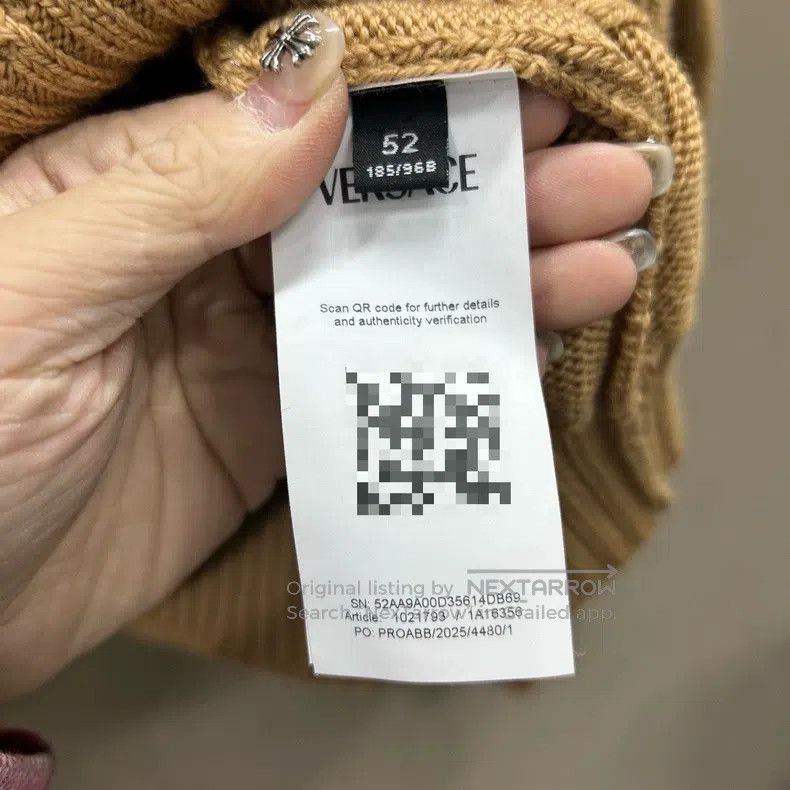 Versace Versace Cardigan long-sleeved sweater Size L / US 10 / IT 46 - 4 Thumbnail