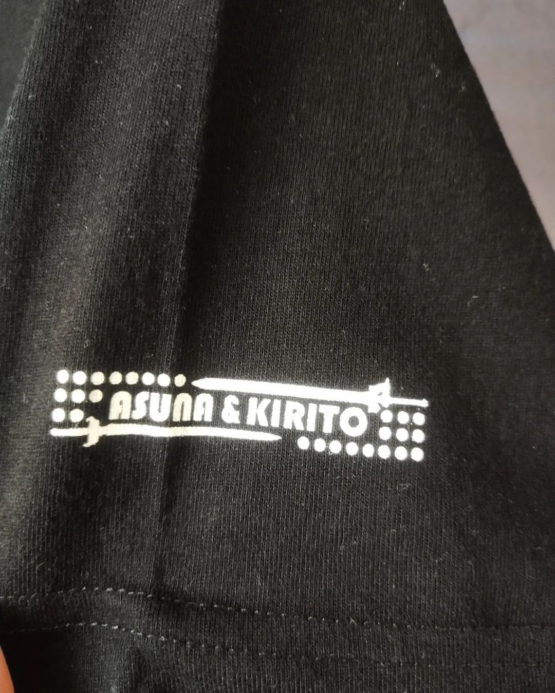 Anime × Japanese Brand Sword Art Online Chibi Asuna x Kirito Anime Tees Muse Size US M / EU 48-50 / 2 - 4 Thumbnail