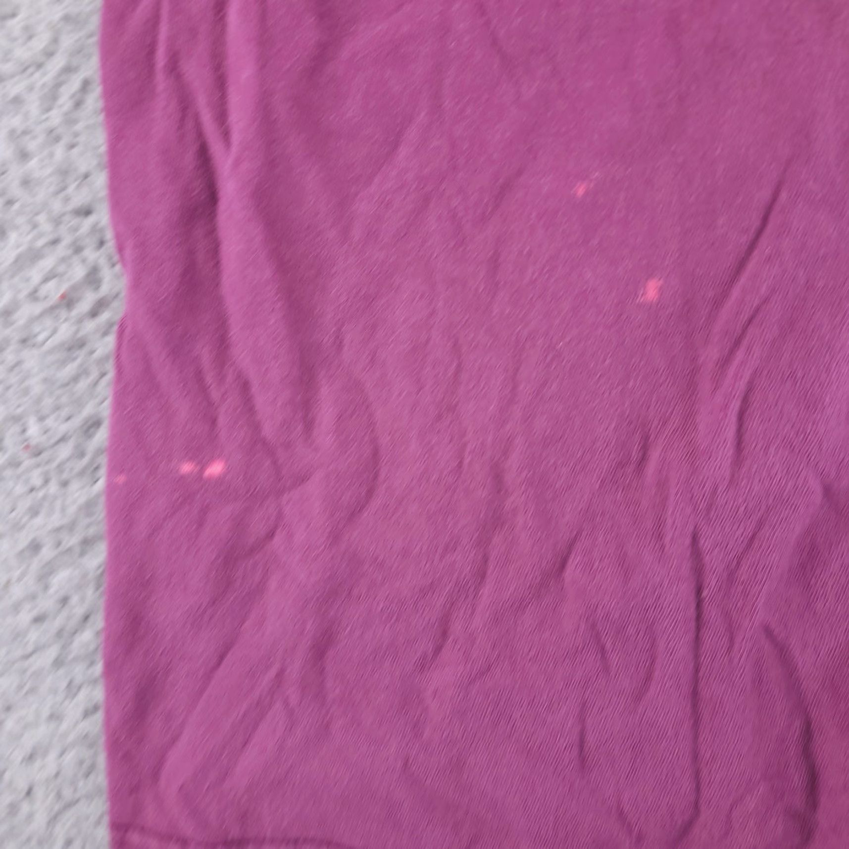 Obey OBEY Shirt Mens XL Purple Logo Distressed Boxy Fit Crew Neck T-Shirt Size US XL / EU 56 / 4 - 2 Thumbnail