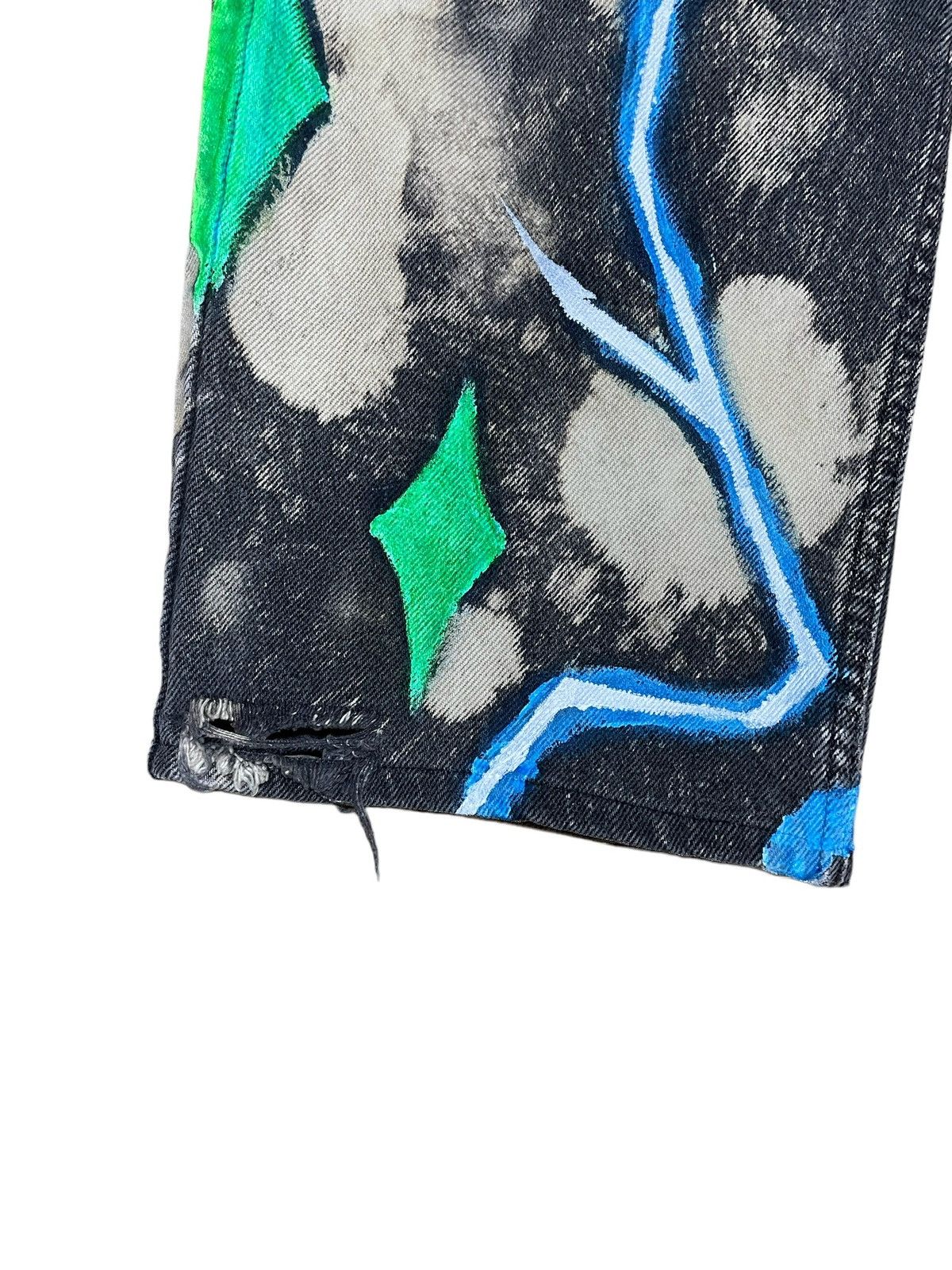 Levi's 1 of 1 Custom handpaint Levis 505 Jeans Size US 33 - 5 Thumbnail
