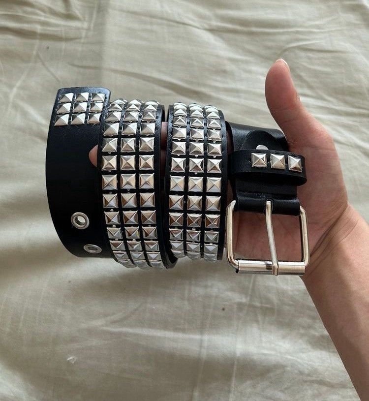 Japanese Brand Pyramid Studded Belt (classic) Size ONE SIZE - 1 Thumbnail