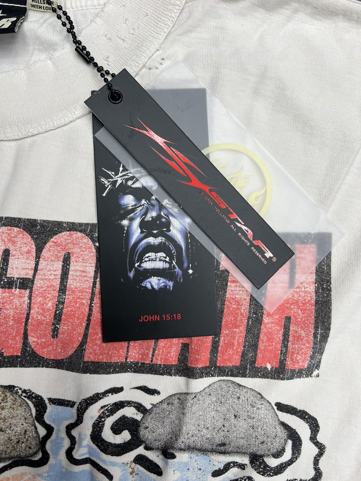 HELLSTAR Hellstar Kill Your Goliath T-Shirt Size US XL / EU 56 / 4 - 3 Thumbnail