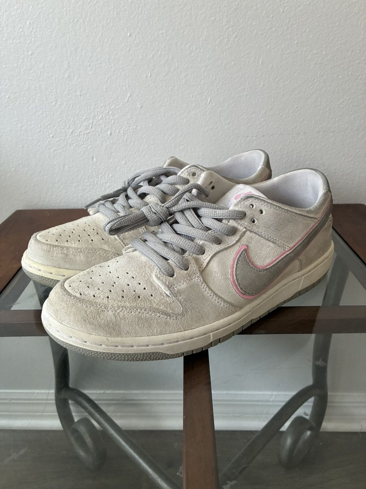 Nike Nike SB Dunk Ishod Wair Flat Silver Size 10 M Size US 10 / EU 43 - 1 Thumbnail