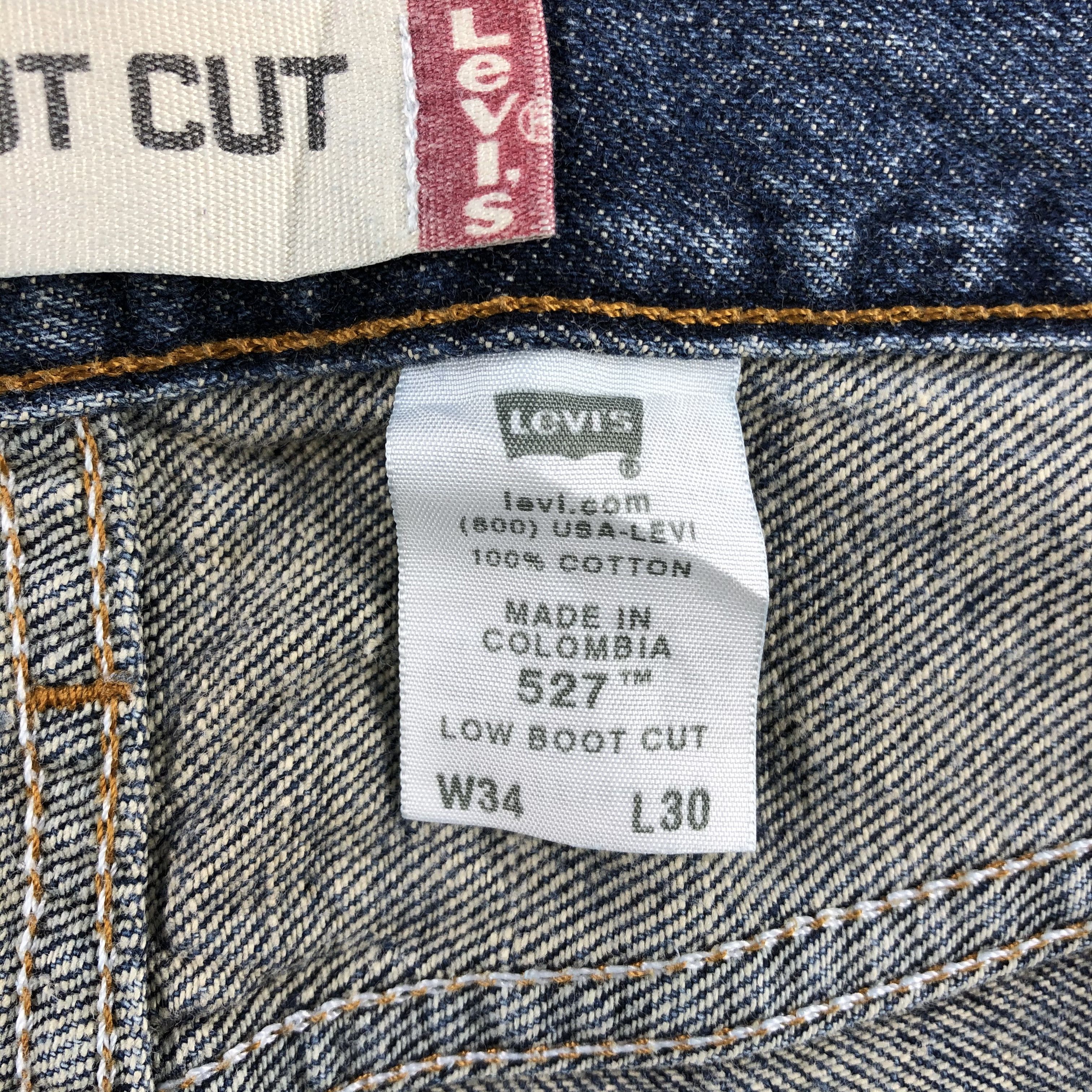 Levi's Vintage Levis 527 Earth Tone Jeans-J1668 Size US 35 - 12 Thumbnail