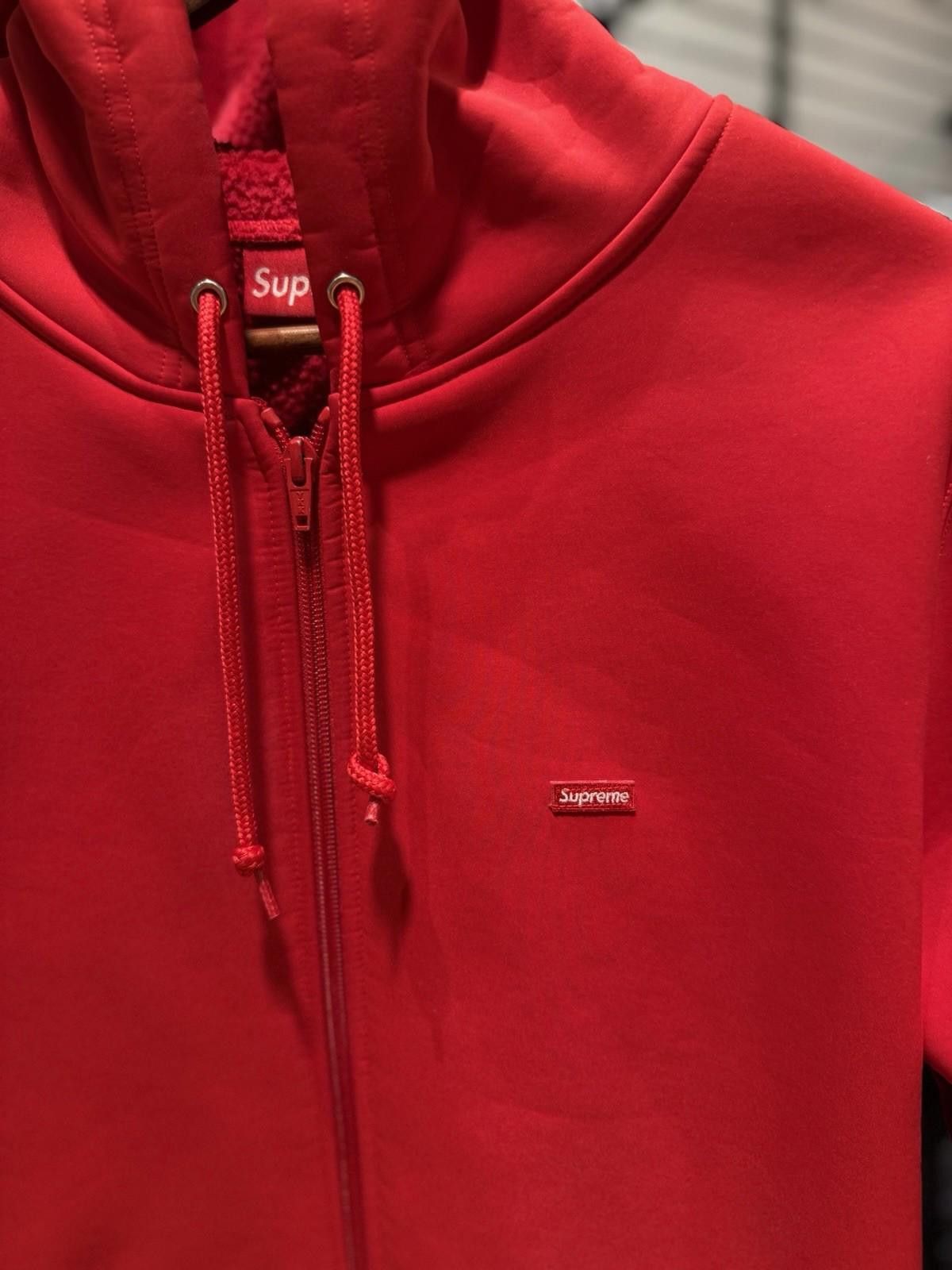 Supreme SUPREME Gore Windstopper Zip Up Sweatshirt RED Medium 2019 Size US M / EU 48-50 / 2 - 8 Thumbnail