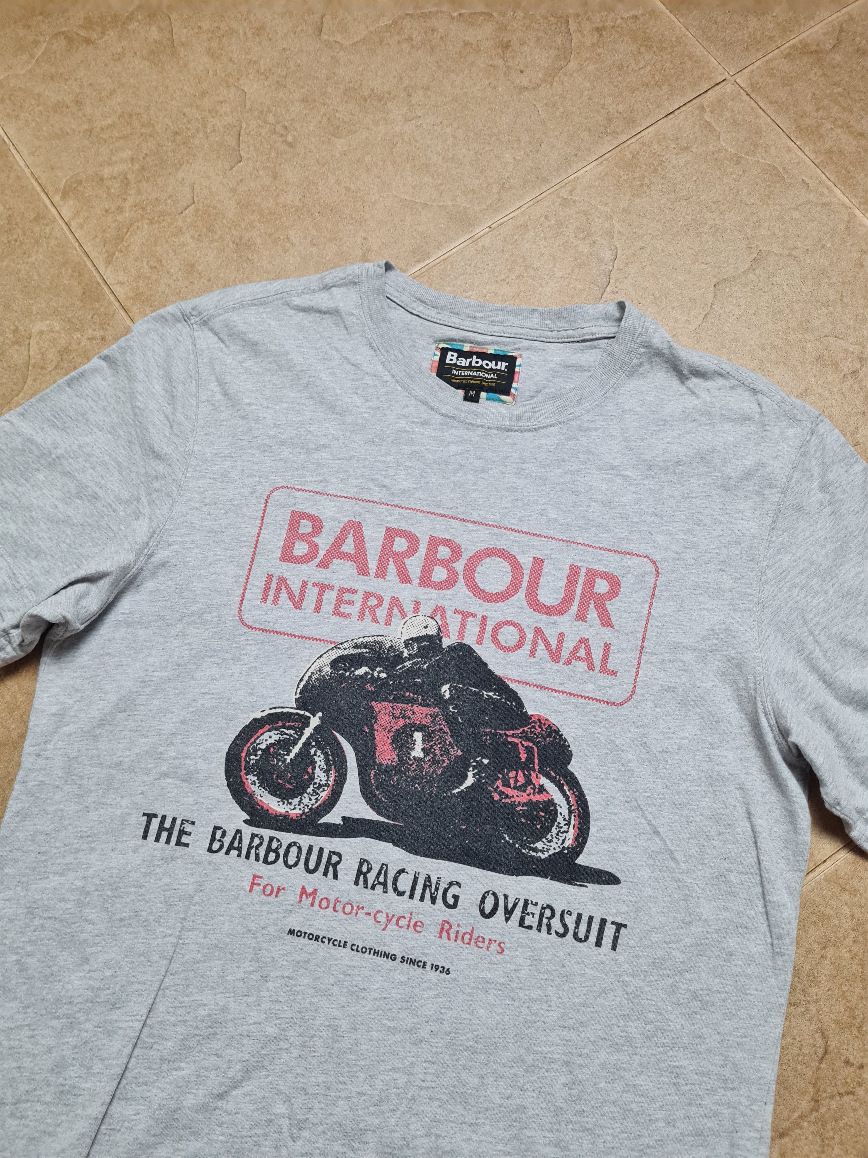 Barbour T-Shirts Barbour Steve McQueen Relaxed Tee Gray Size M Size US M / EU 48-50 / 2 - 5 Thumbnail