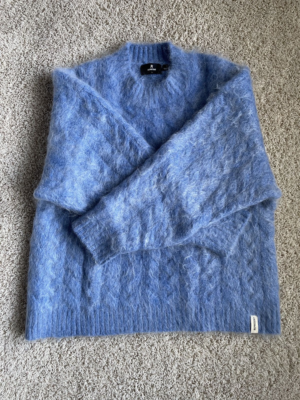 Represent Clo. Cable Knit Sweater Size US L / EU 52-54 / 3 - 1 Thumbnail