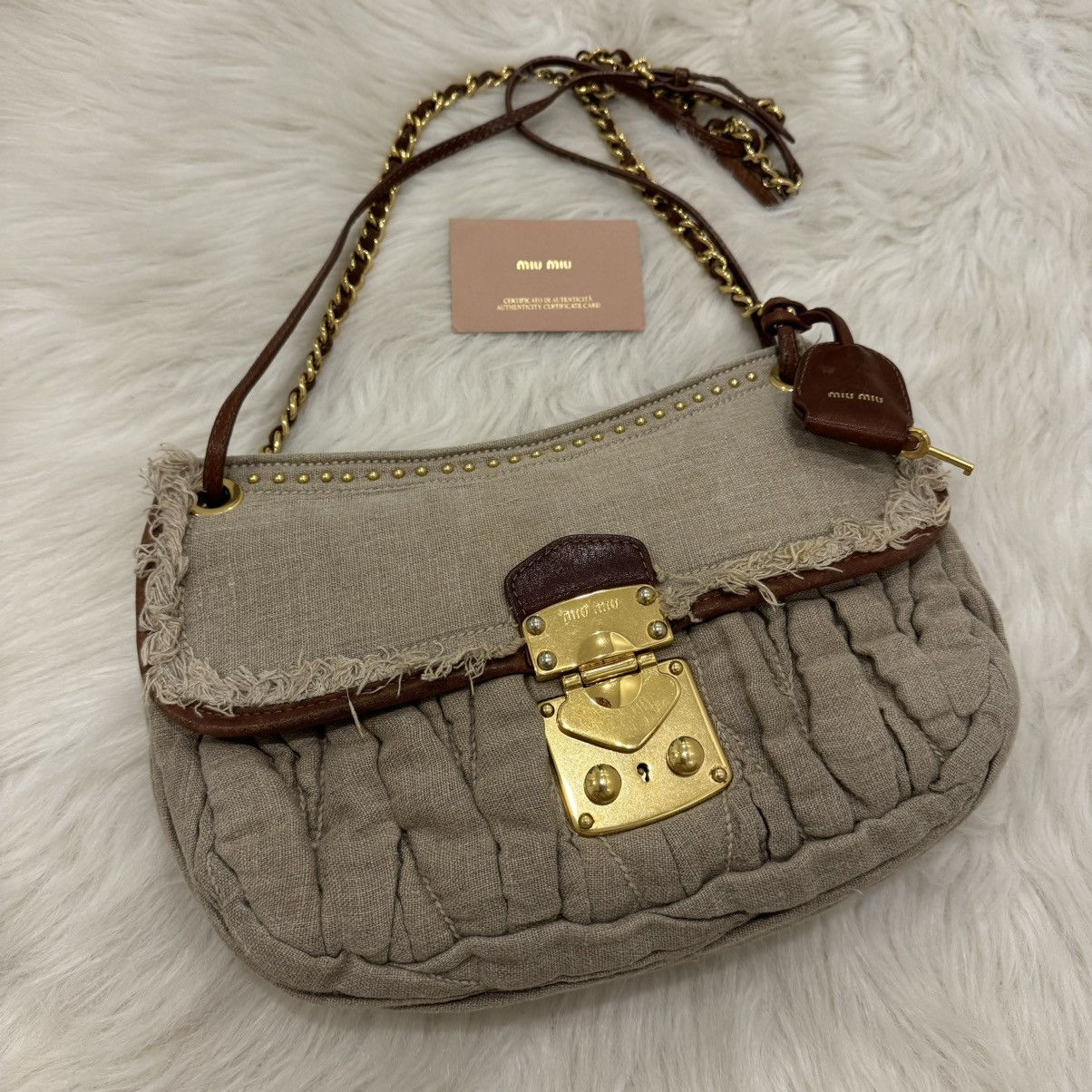 Miu Miu Denim Bag | Grailed