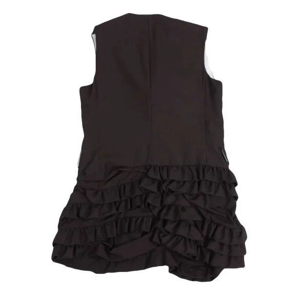 Comme des Garcons Comme des Garcons Brown vintage lace design vest top Size M / US 6-8 / IT 42-44 - 3 Thumbnail