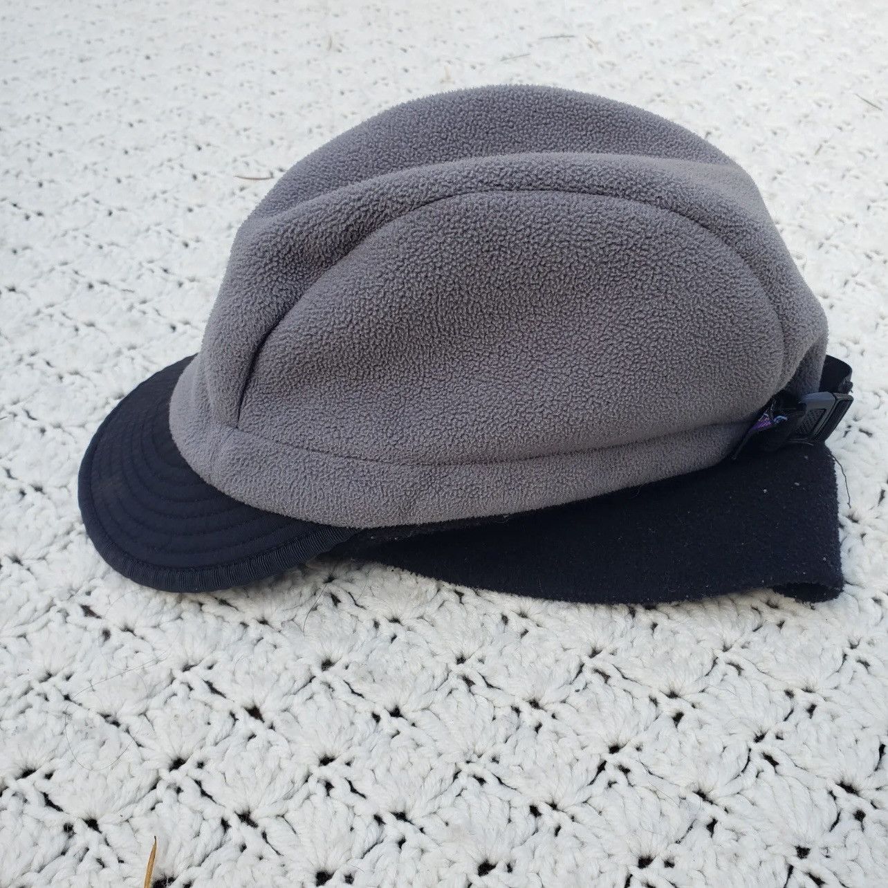 Patagonia × Vintage Vintage Patagonia Fleece Duck Bill Hat Size ONE SIZE - 3 Thumbnail