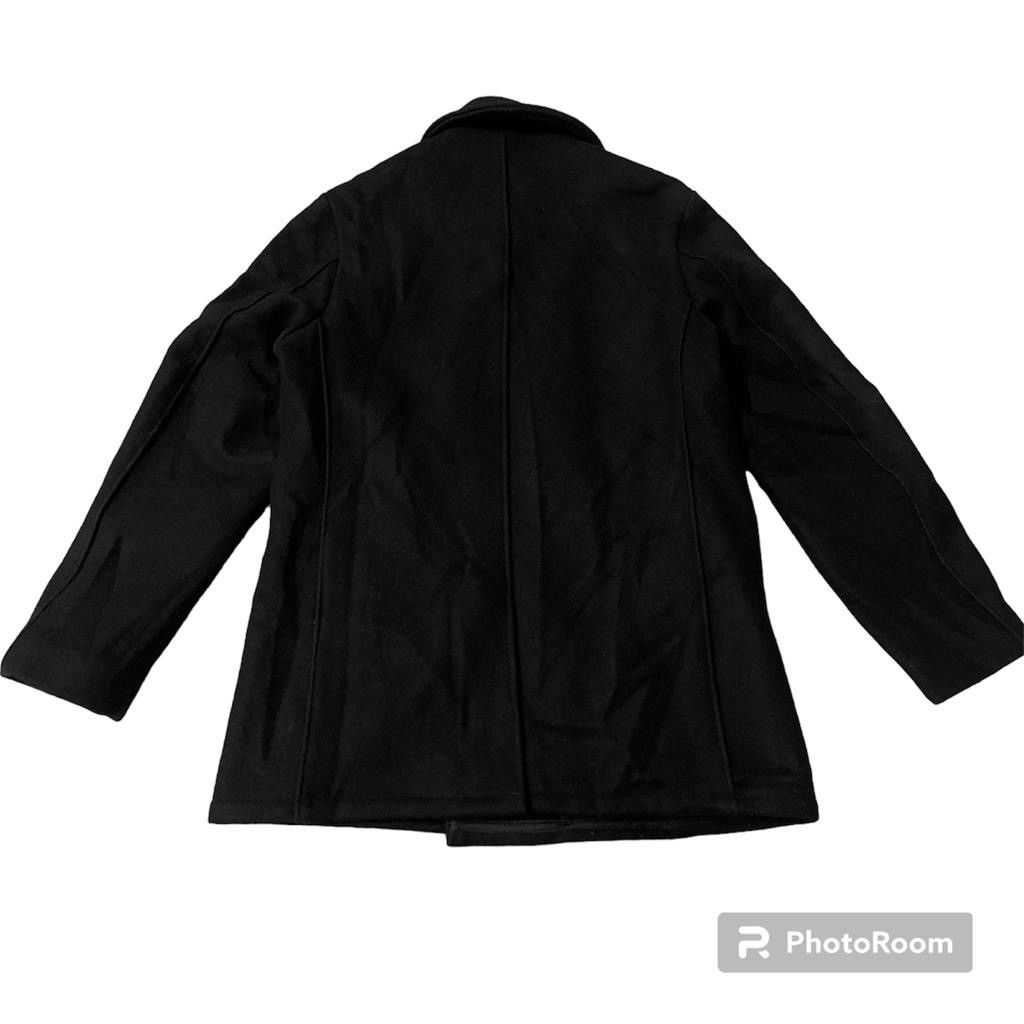 ジャケット・アウター overcoat nyc oomaru wool melton black overcoat nyc oomaru wool melton black Wool Melton Coat – La