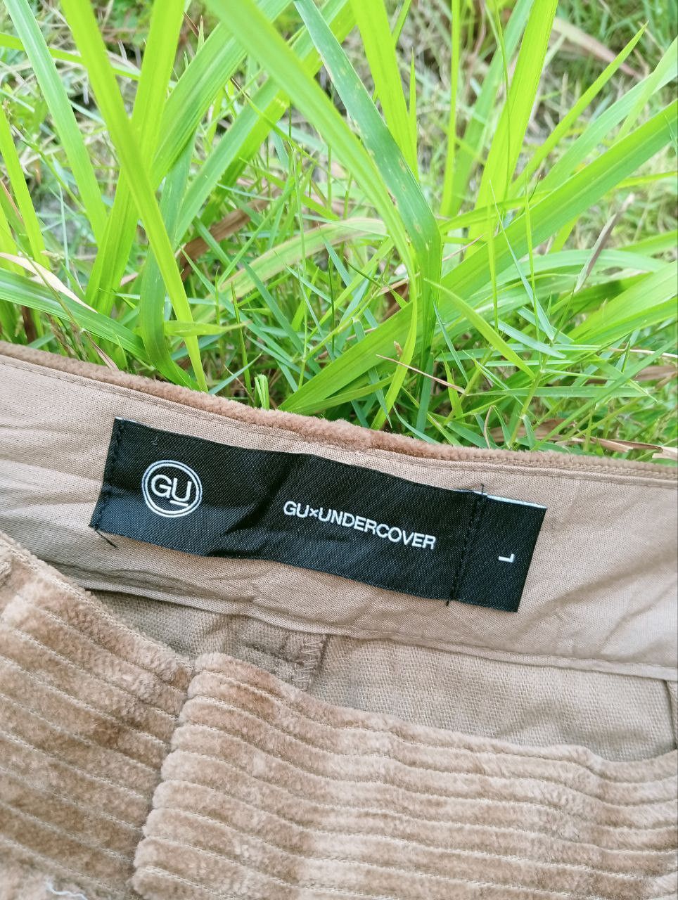 Undercover JAPANESE GU x UNDERCOVER WIDE LEG CORDUROY PANTS Size 31" - 6 Thumbnail