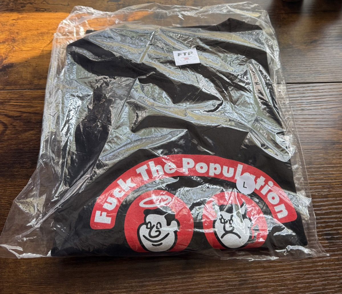 Fuck The Population FTP The Good & The Bad Tee Black Size Large Size US L / EU 52-54 / 3 - 1 Thumbnail