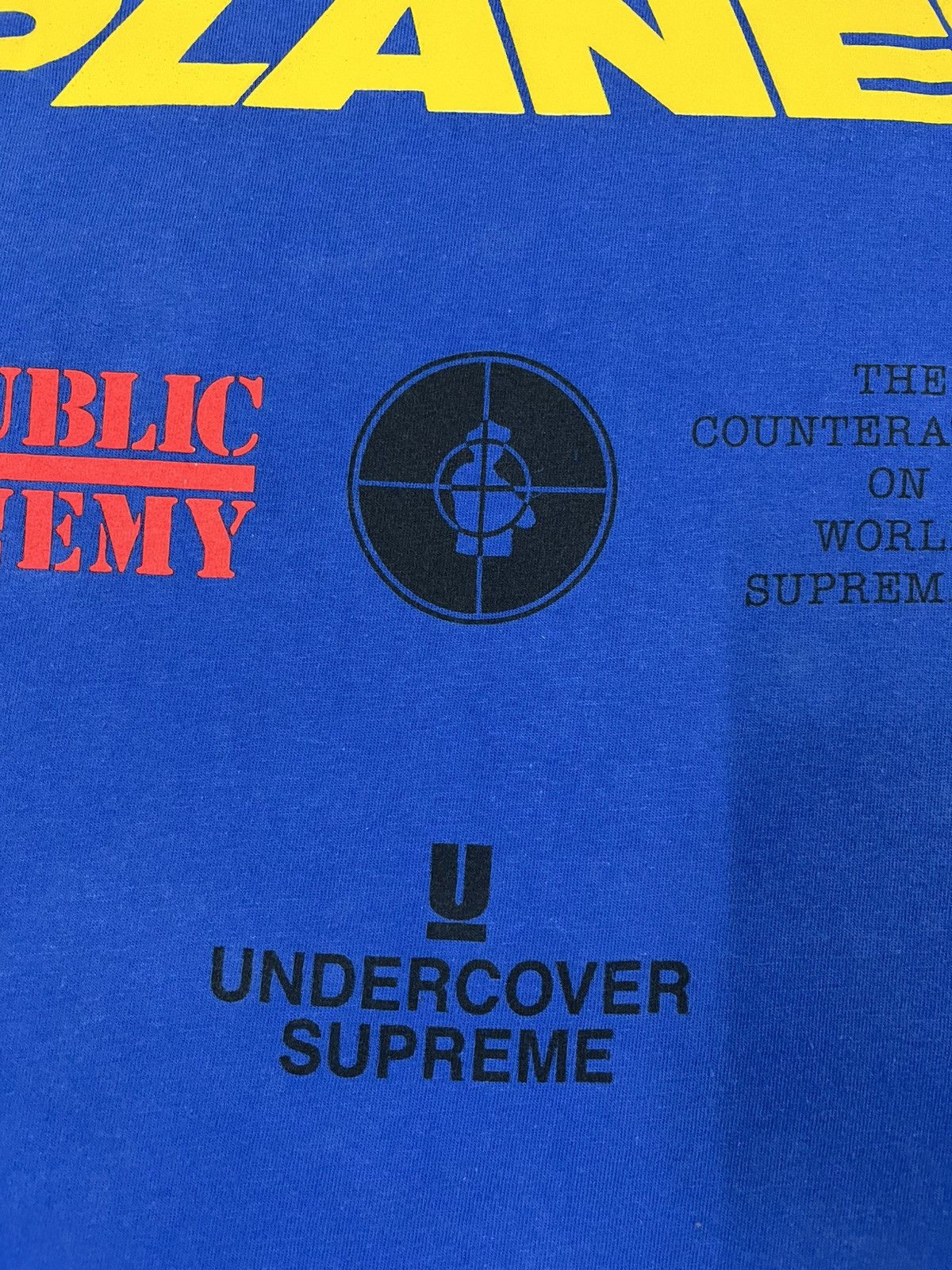 Public Enemy × Supreme × Undercover Vintage Supreme X Undercover X Public Enemy T Shirt Size US M / EU 48-50 / 2 - 14 Thumbnail