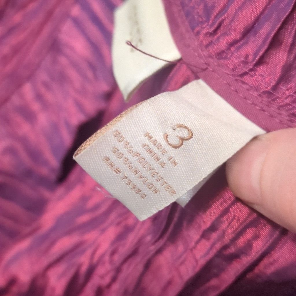 Chicos Chico’s Royal Ruffle Rhea Jacket in Wild Aster size 3 Size XL / US 12-14 / IT 48-50 - 4 Thumbnail