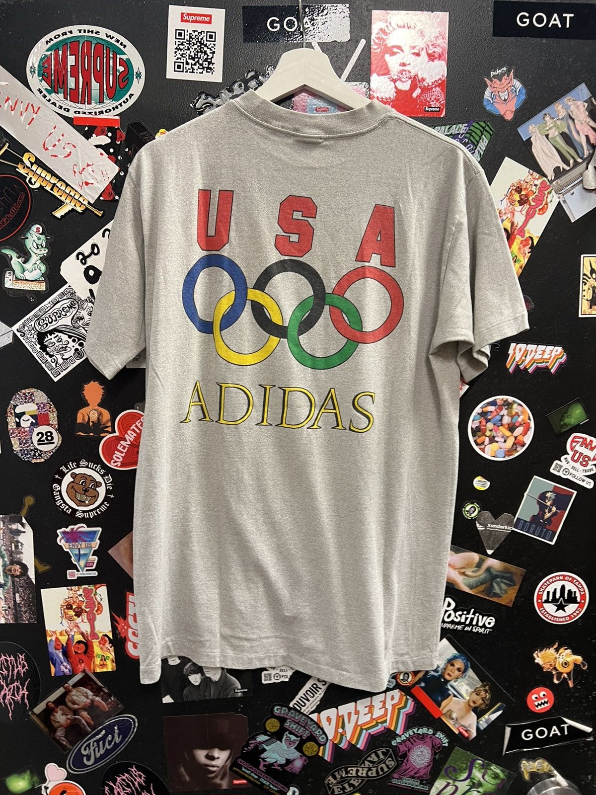 Adidas × Vintage Vintage 1988 Adidas Olympics Shirt Size US XL / EU 56 / 4 - 2 Thumbnail