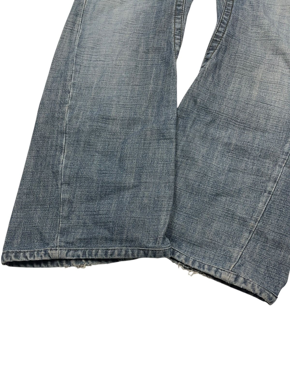 Armani Vintage Armani Flared Low Rise Jeans Indigo Series 005 Size US 32 / EU 48 - 5 Thumbnail