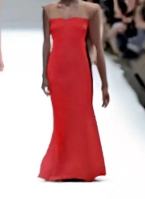 Issey Miyake Issey Miyake size:2 Red mainline fashion long dress Size M / US 6-8 / IT 42-44 - 2 Thumbnail