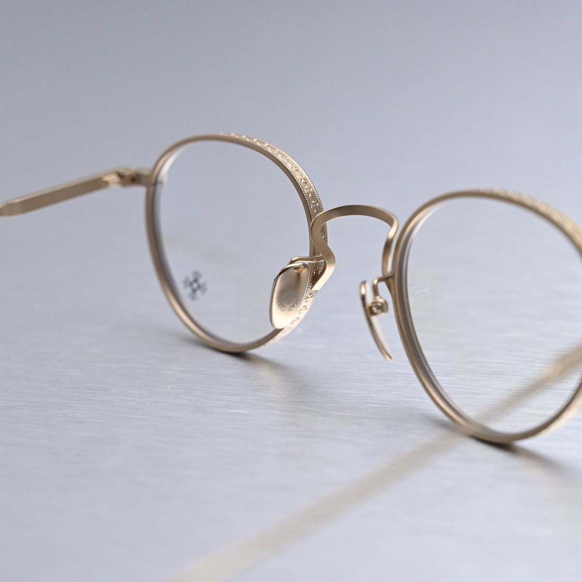 Chrome Hearts CHROME HEARTS THICK GOLD PLATED/ MATTE GOLD PLATED GLASSES Size ONE SIZE - 6 Thumbnail