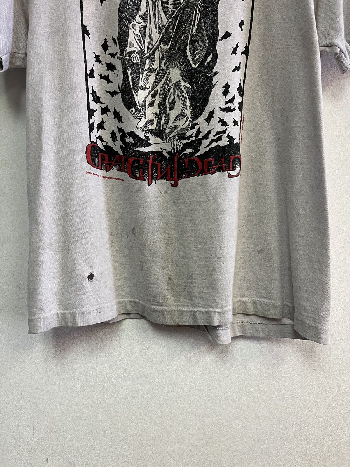 Vintage 1988 Grateful Dead Madison Sqaure Garden Tee Size US S / EU 44-46 / 1 - 2 Thumbnail