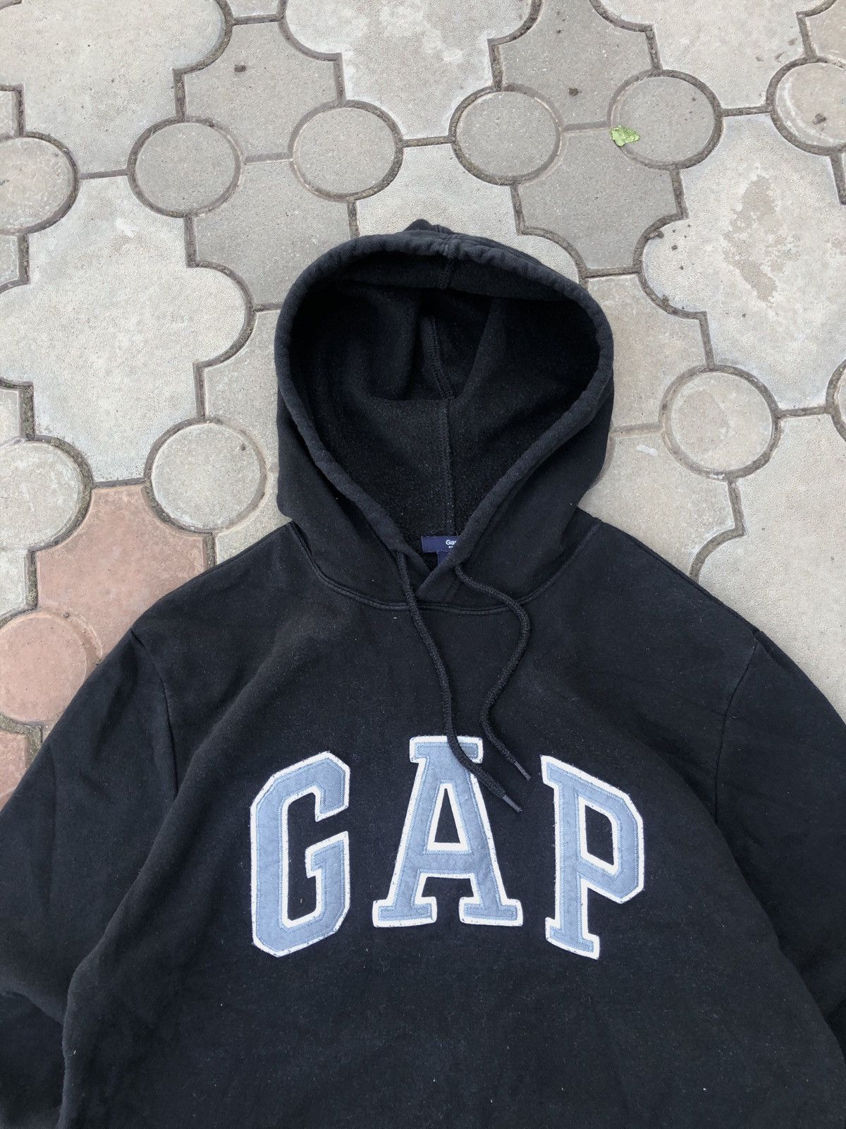Gap × Vintage Vintage Gap Spell Out Hoodie Yeezy style Size US S / EU 44-46 / 1 - 4 Thumbnail