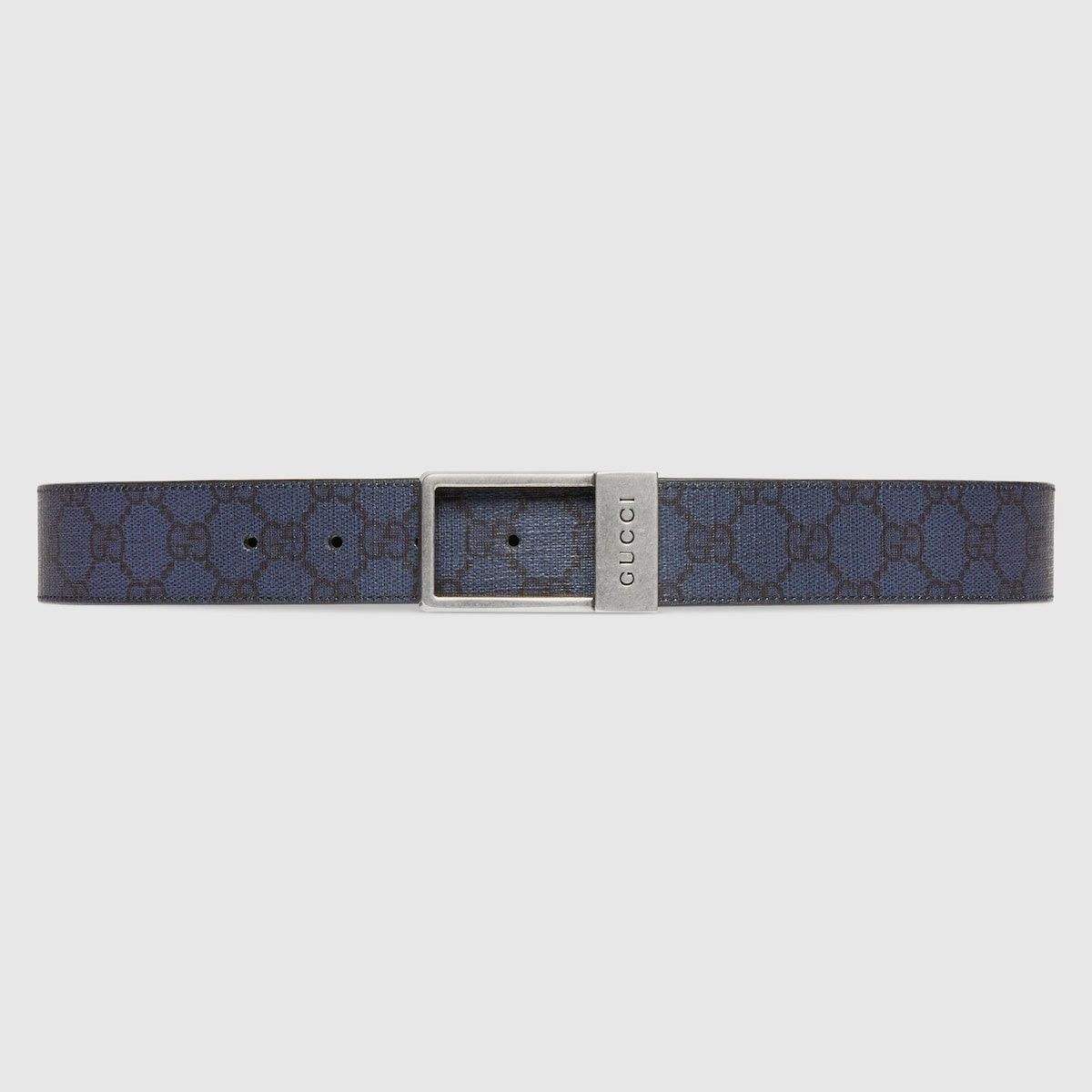 Gucci GG Rectangular Buckle Belt SIZE 80