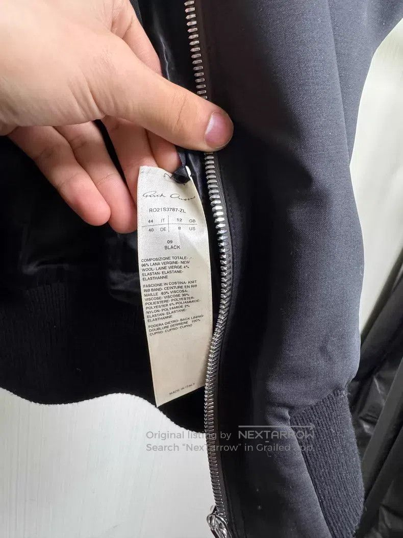 Rick Owens Rick Owens 21SS Art Shoulder Pad Jacket| Size M / US 6-8 / IT 42-44 - 3 Thumbnail