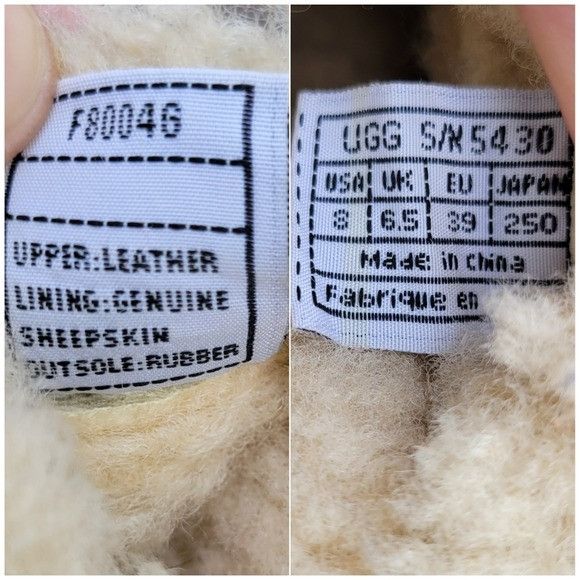 Ugg × Vintage Vintage y2k Ugg Floral Applique Embroidered Tan Suede Leathe Size US 8 / IT 38 - 4 Thumbnail