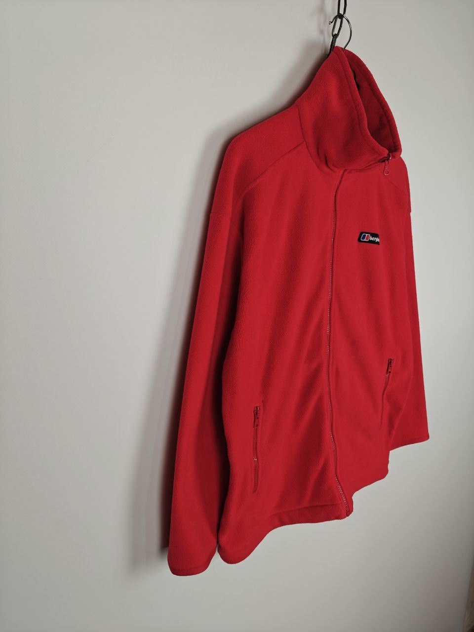 Berghaus Berghaus Fleece Jacket Zip Red size M Size US M / EU 48-50 / 2 - 5 Thumbnail